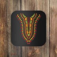 Dashiki Print Kente Ethnic African Pride Coaster thumb 0