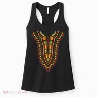 Dashiki Print Kente Ethnic African Pride Women's Tank Top thumb 0