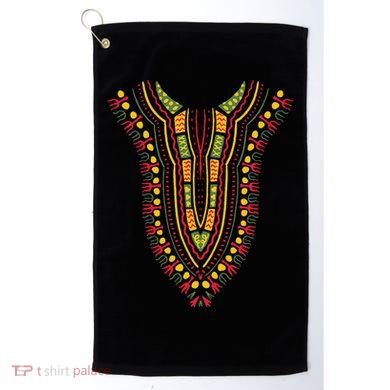 Dashiki Print Kente Ethnic African Pride Golf Towel