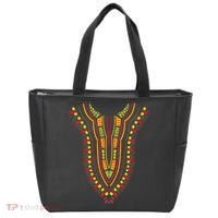 Dashiki Print Kente Ethnic African Pride Tote Bag thumb 0