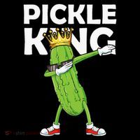 Dabbing Pickle King Cucumber Dab Funny Veggie Vegetarian Hoodie thumb 7