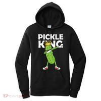 Dabbing Pickle King Cucumber Dab Funny Veggie Vegetarian Women's Hoodie thumb 0