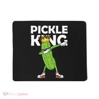 Dabbing Pickle King Cucumber Dab Funny Veggie Vegetarian Mousepad thumb 0