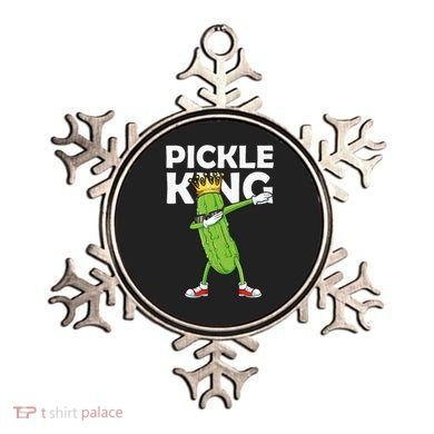Dabbing Pickle King Cucumber Dab Funny Veggie Vegetarian Ornament