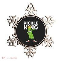 Dabbing Pickle King Cucumber Dab Funny Veggie Vegetarian Ornament thumb 0