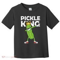 Dabbing Pickle King Cucumber Dab Funny Veggie Vegetarian Toddler T-Shirt thumb 0