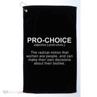 Definition Protect Keep Abortion Legal Golf Towel thumb 0