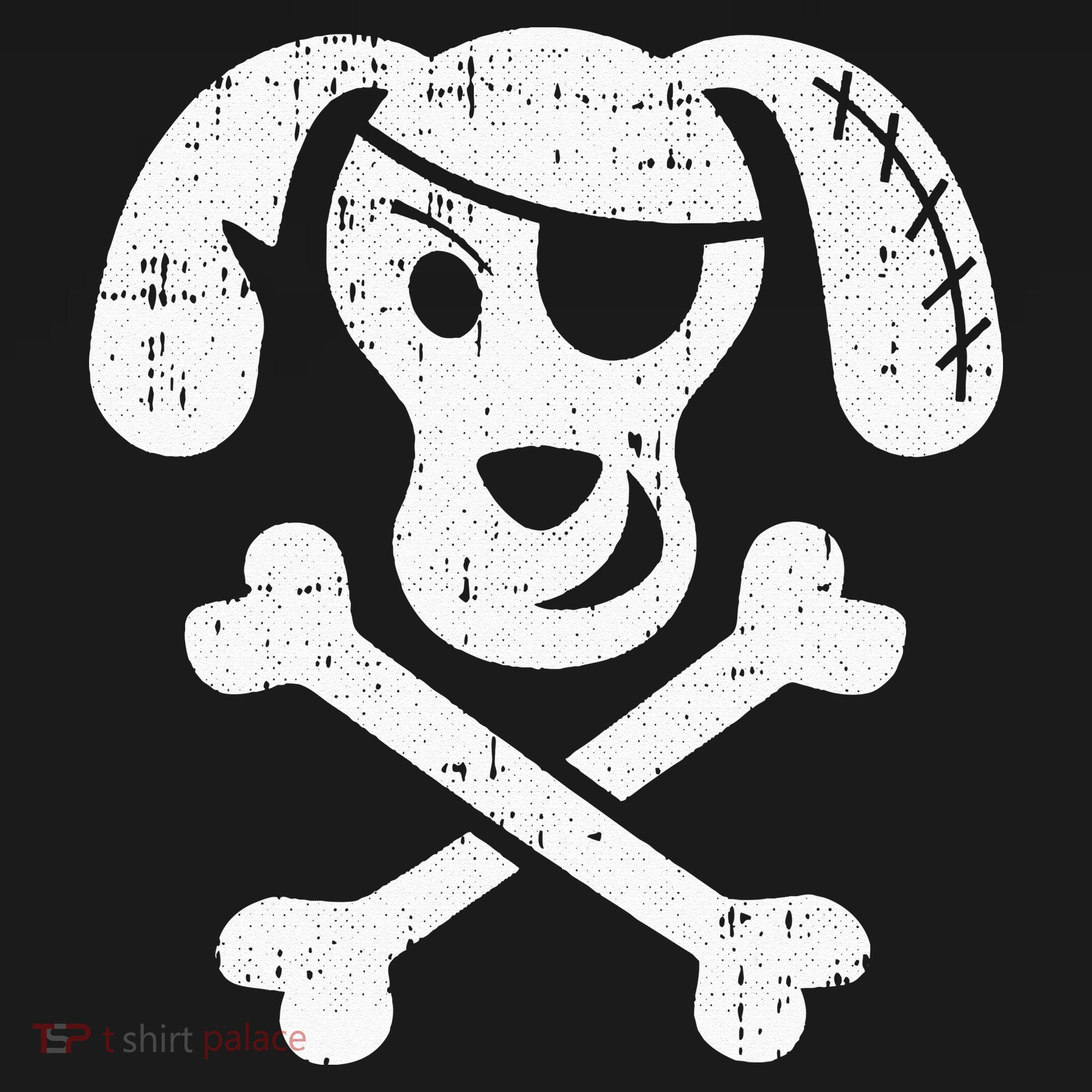 Dog Pirate Lazy Halloween Costume Puppy Skull Crossbones Women's Tank Top