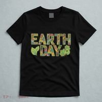 Decorative Pattern Letters Earth Day T-Shirt thumb 5
