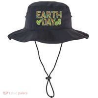 Decorative Pattern Letters Earth Day Bucket Hat thumb 0