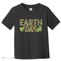 Decorative Pattern Letters Earth Day Toddler T-Shirt thumb 0