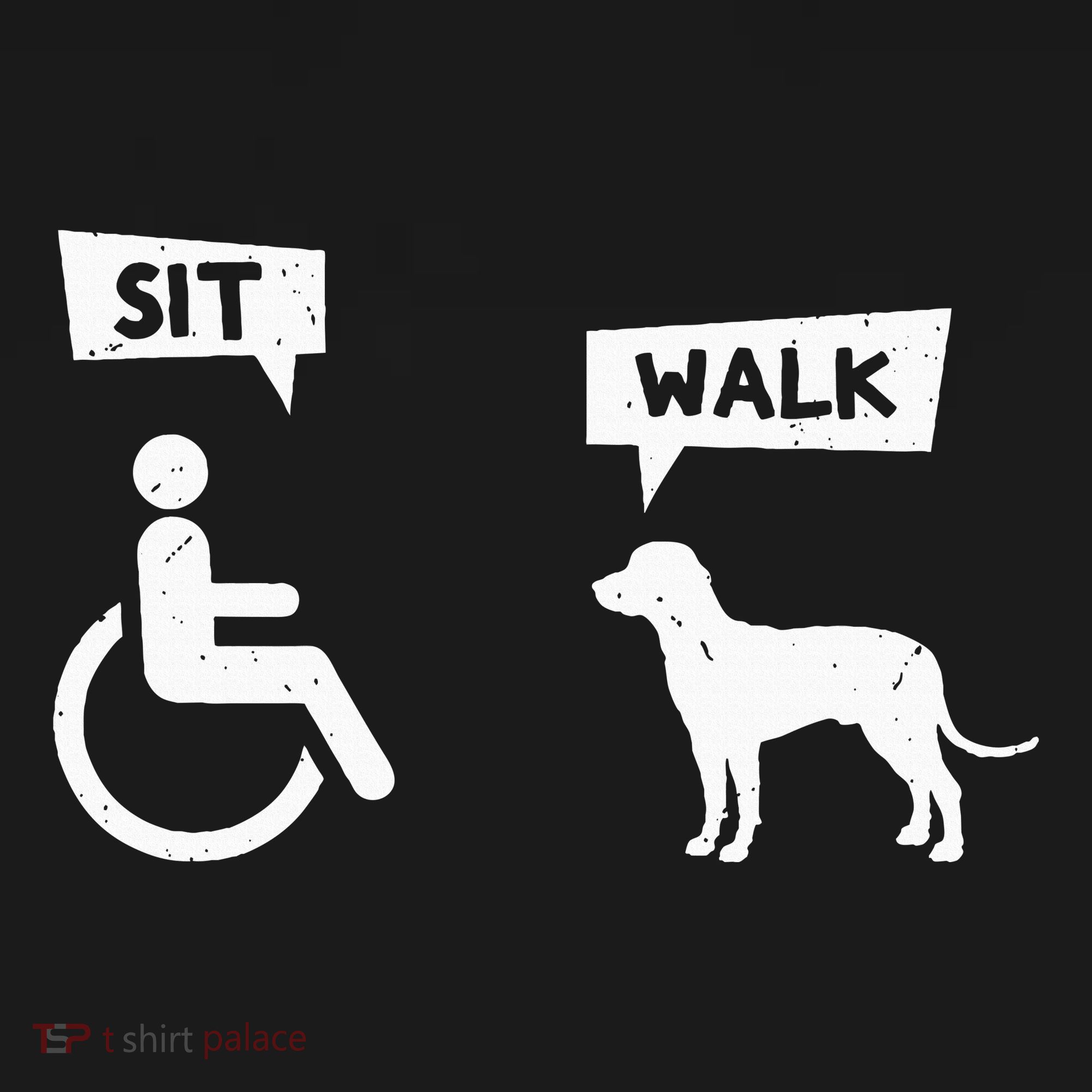 Dog Pet Lover Funny Sit Walk Wheelchair User For Dogs Owner Women's Hoodie