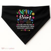 Daycare Provider Loving Kind Reliable Infant Room Teacher USA-Made Doggie Bandana thumb 0