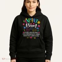 Daycare Provider Loving Kind Reliable Infant Room Teacher Hoodie thumb 5