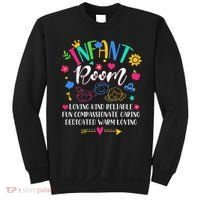 Daycare Provider Loving Kind Reliable Infant Room Teacher Sweatshirt thumb 0