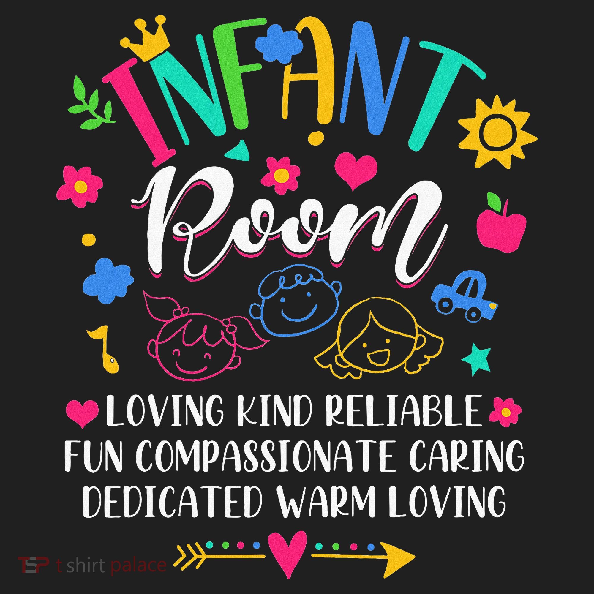 Daycare Provider Loving Kind Reliable Infant Room Teacher Beanie