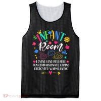 Daycare Provider Loving Kind Reliable Infant Room Teacher Mesh Reversible Basketball Jersey Tank thumb 0
