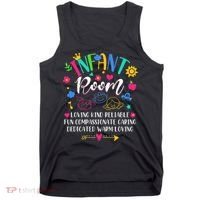 Daycare Provider Loving Kind Reliable Infant Room Teacher Tank Top thumb 0