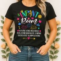 Daycare Provider Loving Kind Reliable Infant Room Teacher Women's T-Shirt thumb 2