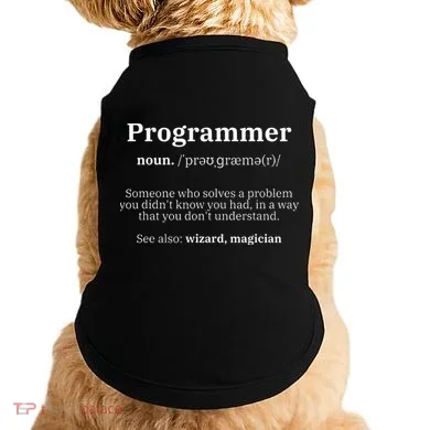 Definition Programmer Meaning Computer Science & Coding Doggie Tank