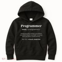 Definition Programmer Meaning Computer Science & Coding Kids Hoodie thumb 0
