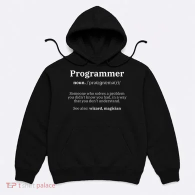 Definition Programmer Meaning Computer Science & Coding Hoodie