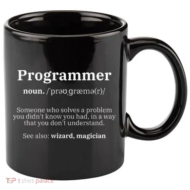 Definition Programmer Meaning Computer Science & Coding 11oz C Handle Ceramic Mug