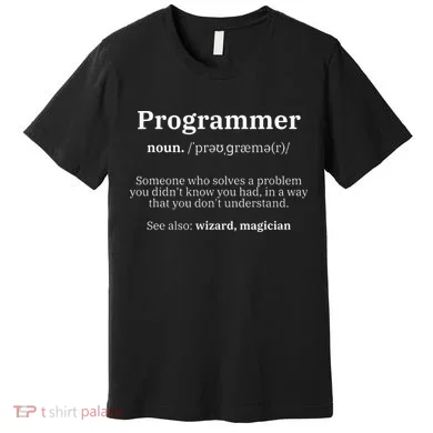 Definition Programmer Meaning Computer Science & Coding Premium T-Shirt