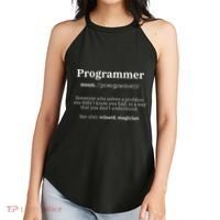 Definition Programmer Meaning Computer Science & Coding Women's Perfect Tri Rocker Tank thumb 2