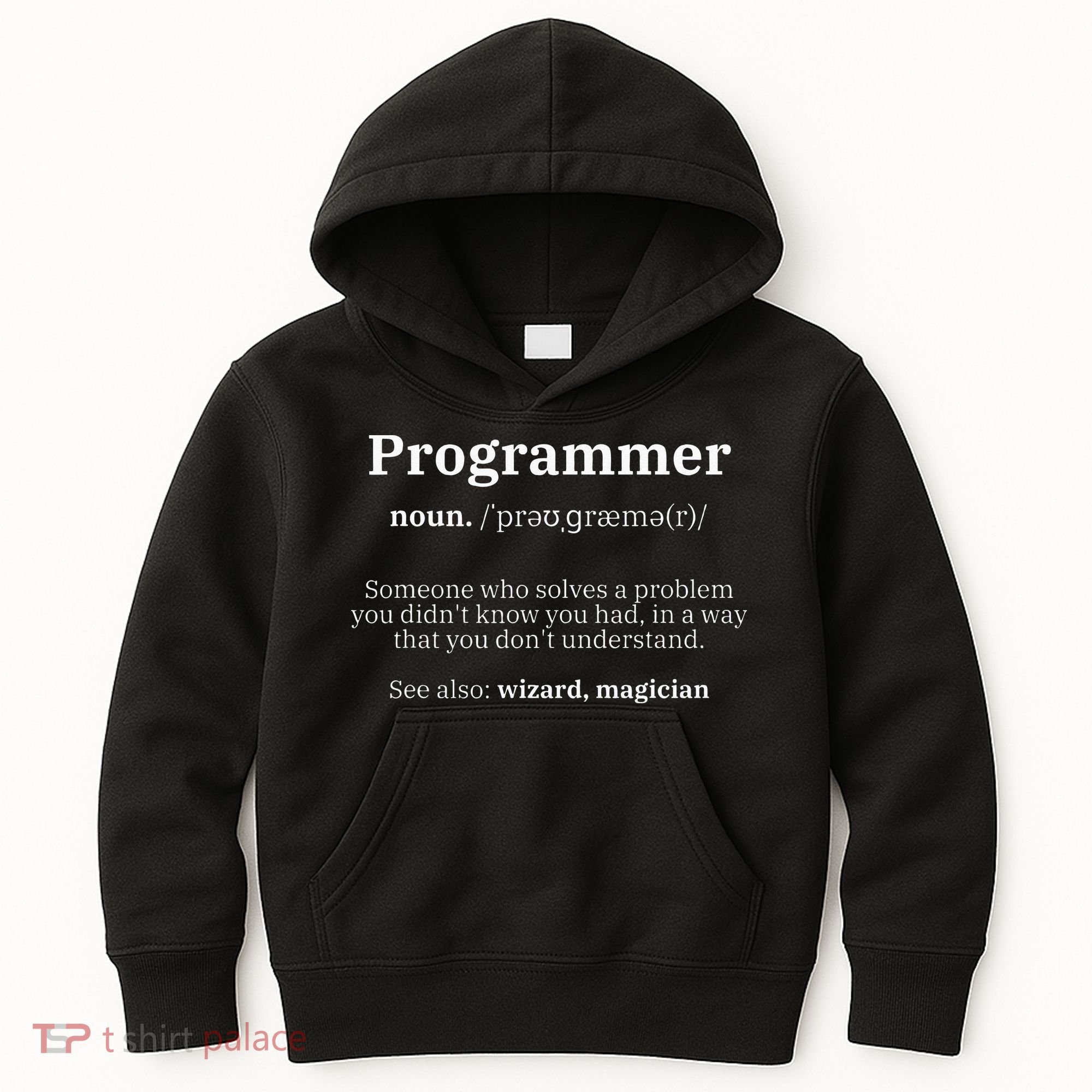 Definition Programmer Meaning Computer Science & Coding Kids Hoodie