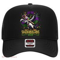 Dabbing Pelikan Mardi Gras Costume Let The Shenanigans Begin Hat thumb 0