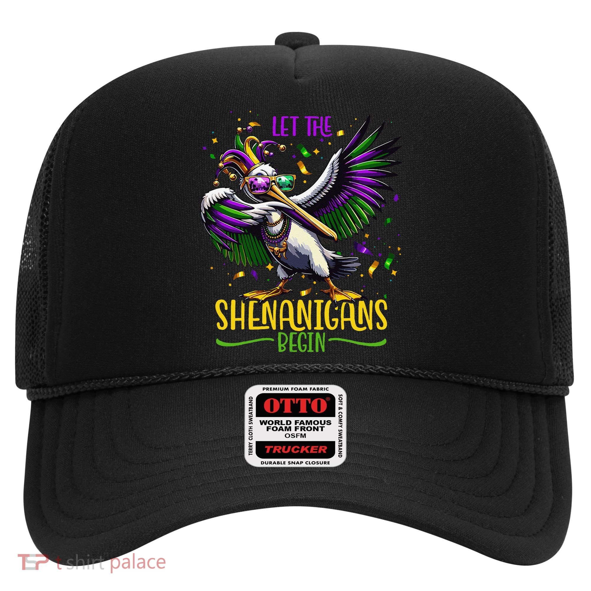 Dabbing Pelikan Mardi Gras Costume Let The Shenanigans Begin Hat