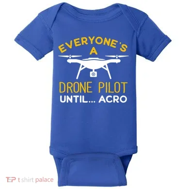 Drone Pilot Meaningful Gift Baby Bodysuit