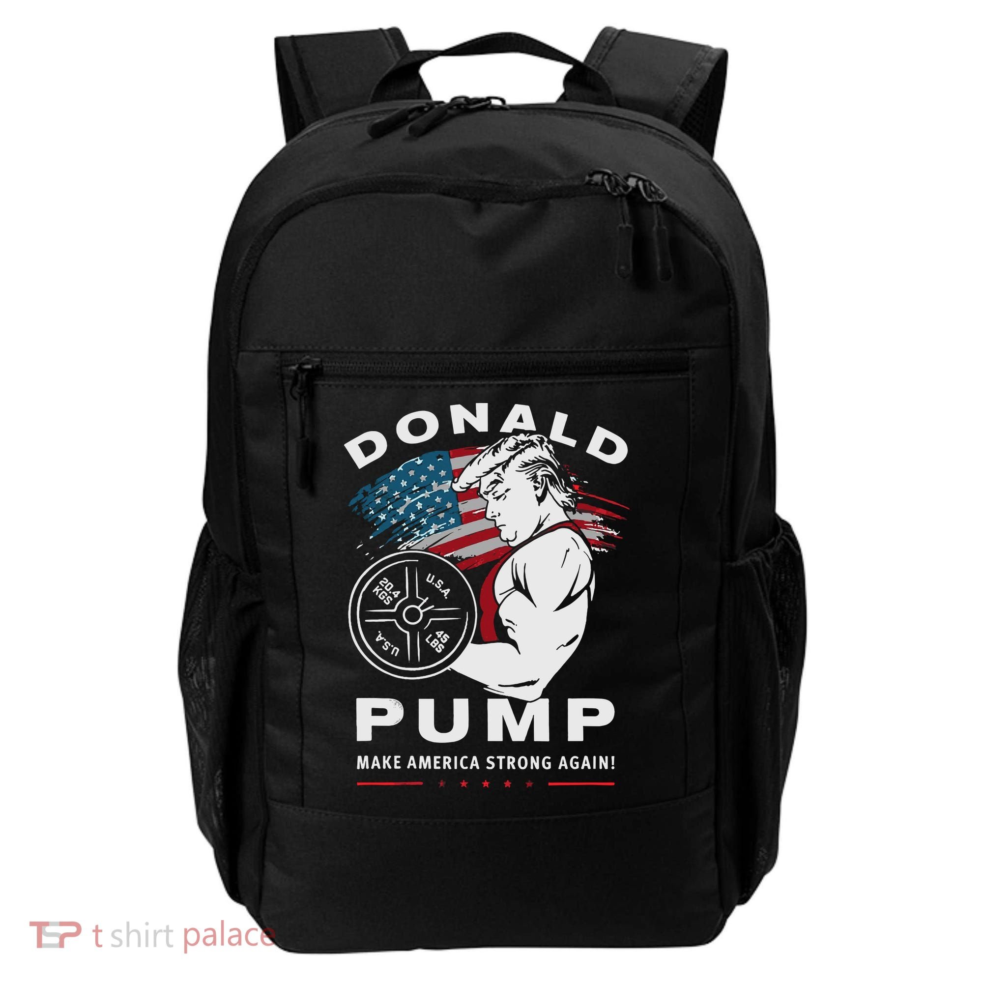Donald Pump Make America Strong Again Backpack