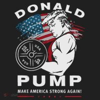 Donald Pump Make America Strong Again Tumbler thumb 3