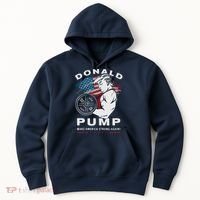Donald Pump Make America Strong Again Hoodie thumb 0
