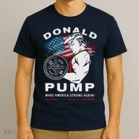 Donald Pump Make America Strong Again T-Shirt thumb 3