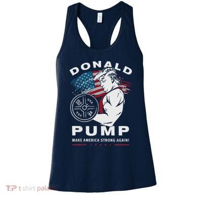 Donald Pump Make America Strong Again Women's Tank Top