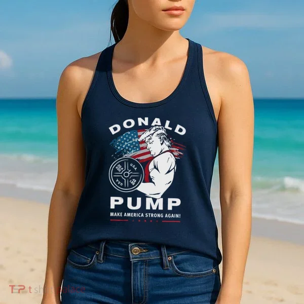 Donald Pump Make America Strong Again Women's Tank Top