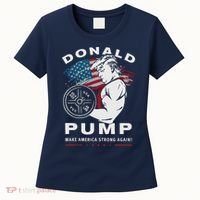 Donald Pump Make America Strong Again Women's T-Shirt thumb 0