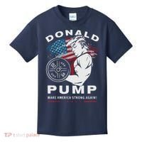 Donald Pump Make America Strong Again Kids T-Shirt thumb 0
