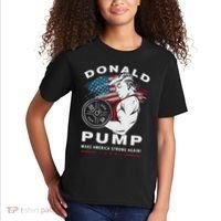Donald Pump Make America Strong Again Kids T-Shirt thumb 2