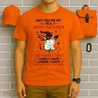 Don't Piss Me Off Im A Grumpy Old Woman I Do What I Want T-Shirt thumb 6