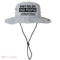Don't Piss Off Old People Life In Prison Bucket Hat thumb 0