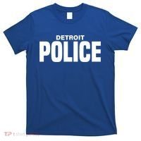 Detroit Police Officer Michigan Policeman Uniform Duty Cool Gift T-Shirt thumb 0