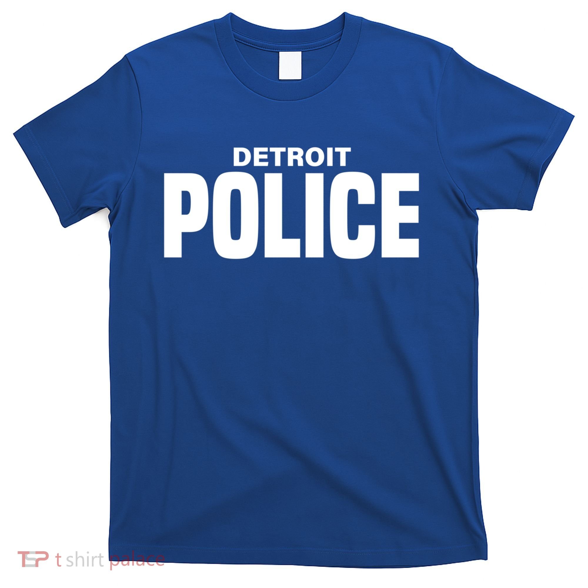 Detroit Police Officer Michigan Policeman Uniform Duty Cool Gift T-Shirt