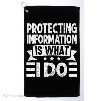 Data Privacy Officers Quote Golf Towel