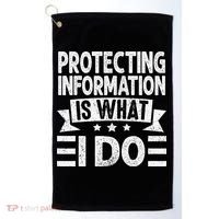 Data Privacy Officers Quote Golf Towel thumb 0