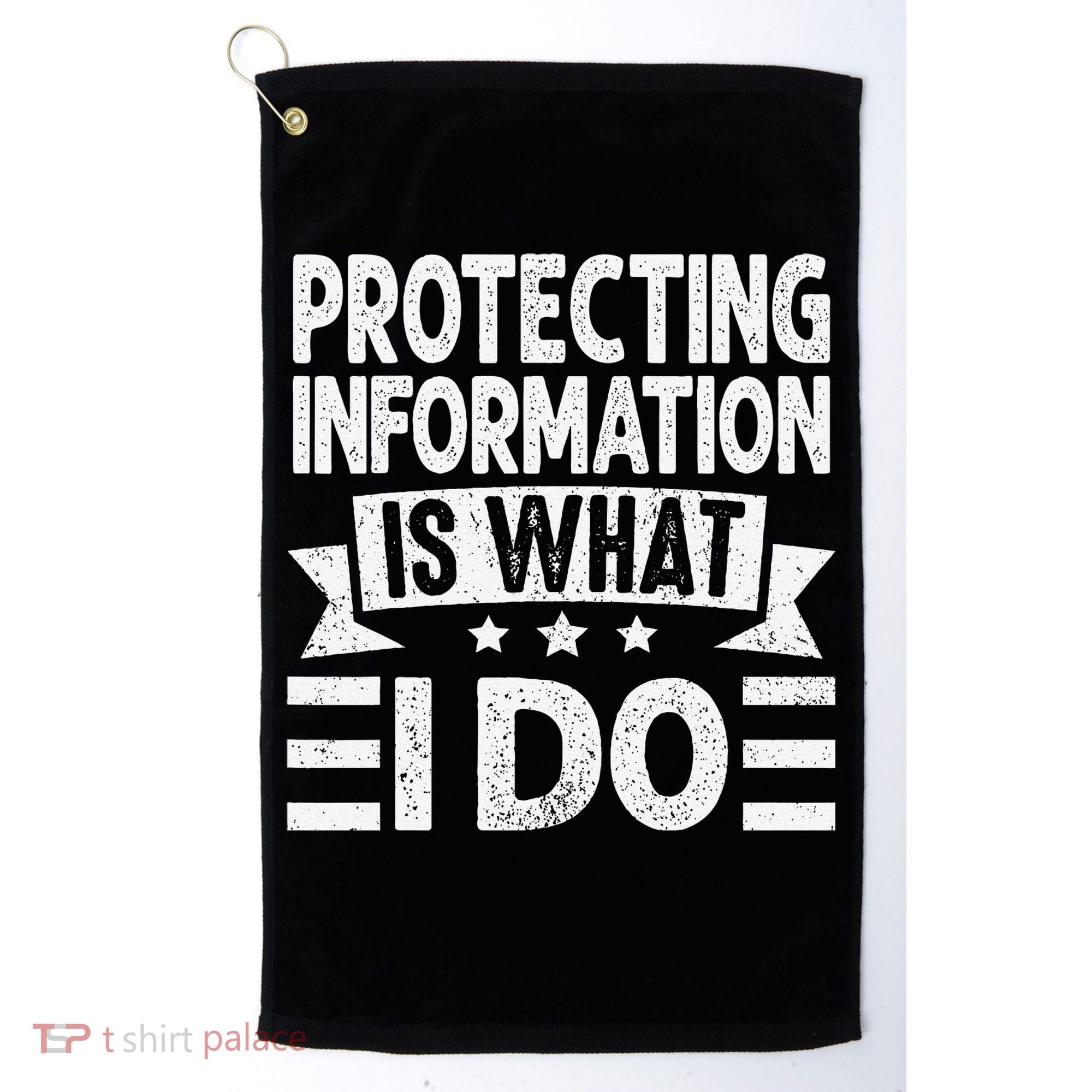 Data Privacy Officers Quote Golf Towel