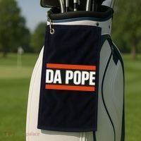 Da Pope Pope Leo XIV Provost From America Chicago Golf Towel thumb 2